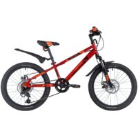 Детский велосипед Novatrack Extrime 6.D 2021 20SH6D.EXTREME.RD21 (красный)