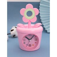 Настольные часы ILikeGift Flower in a pot 100P-106-02 (розовый)