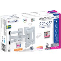 Кронштейн для телевизора Kromax DIX-18W (белый)