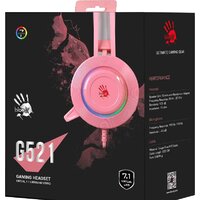 Наушники A4Tech Bloody G521 (розовый)