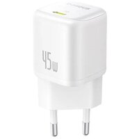 Сетевое зарядное Baseus PicoGo Fast Charger 1C 45W P10176800213-00 (белый)