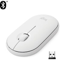 Мышь Logitech M350 Pebble (белый)