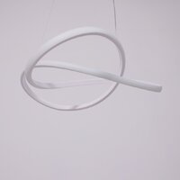Подвесная люстра AksHome Knot (белый)