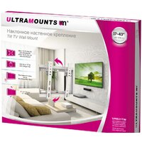 Кронштейн для телевизора Ultramounts UM831TW (белый)