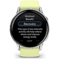 Умные часы Garmin Venu 4 45 мм (серебристый/желтый)