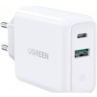 Сетевое зарядное Ugreen CD170 60468 (белый)
