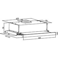 Кухонная вытяжка Schtoff TF-5250 GWH (белый)