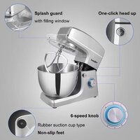 Планетарный миксер Sonifer SF-8066 (серебристый)