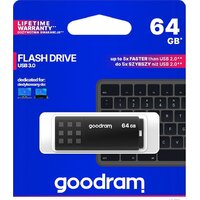 USB Flash GOODRAM UME3 64GB (черный)
