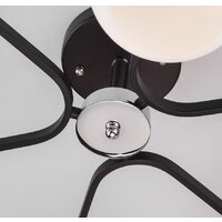 Припотолочная люстра Евросвет 30145/6 (Chrome/Wenge)