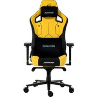 Игровое (геймерское) кресло Evolution Nomad PRO Cyberpunk Core (черный/желтый)