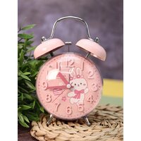 Настольные часы ILikeGift Clear wake-up with animals HL-5140-02 (pink bunny)