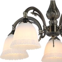 Люстра средней высоты Escada Versailles 1114/5PL E27*60W Bronze