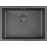 Кухонная мойка ZorG Zerox 59 U / IF Zurinox PVD Gunblack