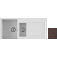 Кухонная мойка Longran Enigma ENG1000.500 15 (marone/93)