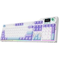 Клавиатура Ajazz AK35I V4 (фиолетовый/белый/синий, Ajazz Avocado)