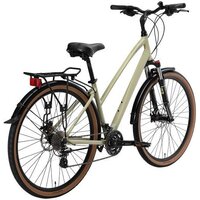 Велосипед Stark Touring 28.2 D Lady L 2025 (палевый/матовый серый)