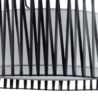 Подвесная люстра Escada Zambeze 10181/3S E27*60W Black/Silver