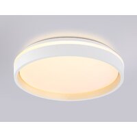 Припотолочная люстра Ambrella light Orbital FZ601 WH/GD (белый/золото)
