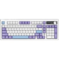 Клавиатура Ajazz AK980 V2 (фиолетовый/белый/синий, Ajazz Gift)