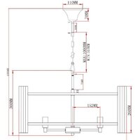 Подвесная люстра Moderli Monte V10781-6P