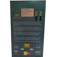 Кабель SIPU BC 8K HDMI - HDMI (5 м, черный)