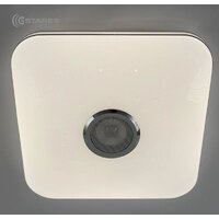 Светильник-тарелка Estares Music Rgb 40W S-APP-330-WHITE/CHROME-220-IP20