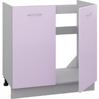 Шкаф напольный Кортекс-мебель Корнелия Лира НШ80м (сирень)