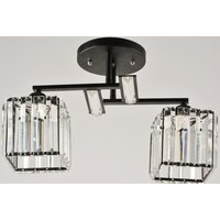 Люстра средней высоты Mirastyle BL-14664/2 BK