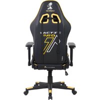 Игровое (геймерское) кресло Evolution Tactic PRO Special edition D2 (черный/серый/желтый)