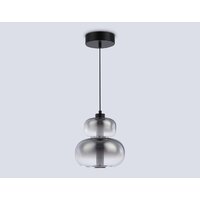 Подвесная люстра Ambrella light LH11052 BK/SM (черный/дымчатый)