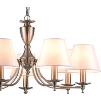 Подвесная люстра Escada Bolero 1144/7PL E14*40W Satin nickel
