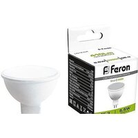Светодиодная лампочка Feron LB-3024 5.5 Вт 230V G5.3 4000K 41388