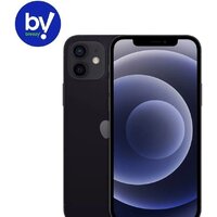Смартфон Apple iPhone 12 64GB Восстановленный by Breezy, грейд B (черный)