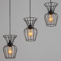 Подвесная люстра BayerLux Фрейя 9626330 (черный)