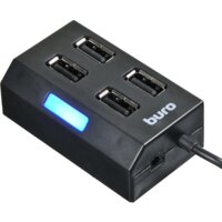 USB-хабы и док-станции Buro BU-HUB4-U2.0