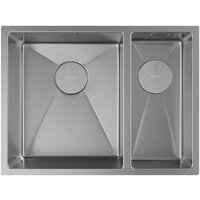 Кухонная мойка ZorG Zerox 58-2 U / IF-R Steel