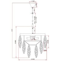 Подвесная люстра Moderli Souls V10782-4P