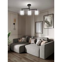 Люстра средней высоты Aitin Pro НПБ 02-3x60-101 33137/3 (черный/золото)