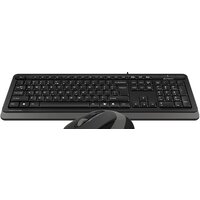 Офисный набор A4Tech Fstyler F1010 (черный/серый)