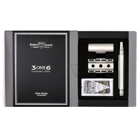 Бритвенный станок Edwin Jagger DESSGA9BL 3ONE6 Stainless Steel Т-образный