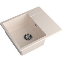 Кухонная мойка GranFest Urban GF-UR-258L (белый)