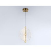 Подвесная люстра Ambrella light LH31147 BS/CL (латунь/прозрачный)