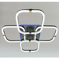 Припотолочная люстра Aitin Pro D18294/4A (серебристый/золотой хром RGB)