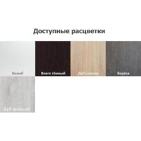 Вешалка для одежды Кортекс-мебель Лара ВП2 (белый)