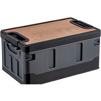Органайзер для хранения Happy Home складной усиленный со столиком HH-006 60 л (черный)