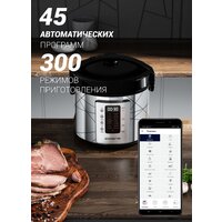 Мультиварка Polaris PMC 5020 Wi-Fi IQ Home (серебристый)