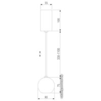 Подвесная люстра Elektrostandard 50215/1 LED (черный)