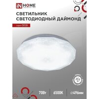 Припотолочная люстра In Home Deco Даймонд 4690612052489