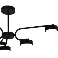 Люстра средней высоты Escada 100007/6R ES0000019L (Black)